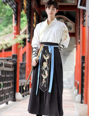 【 侠客书生 】Wuxia Style Hanfu For Men Ancient Duke Chivalrous Chinese Style Ancient Costume