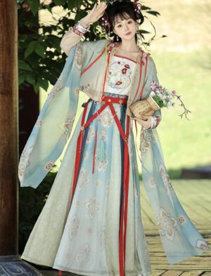 【 凌妙妙 】The Ancient Dress Qi Waist Hanfu Yongyue Xinghe Joint Cos Clothes Yu Shuxin Same Models