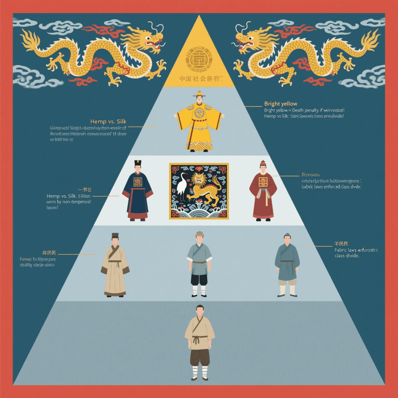 Ancient Hanfu traditional clothing