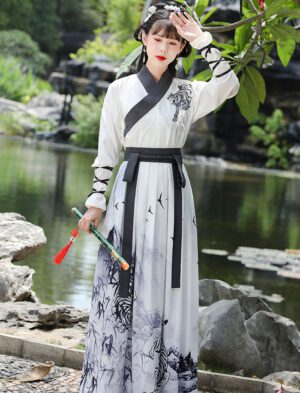 【 猛虎下山 】Embroidery Printed Couple Hanfu