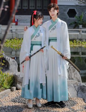 【 龙鳞齐飞 】Martial Arts Style Couple Hanfu