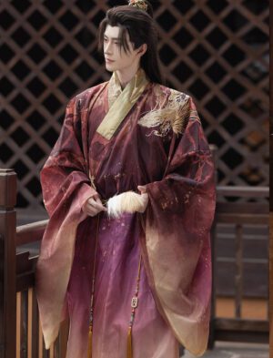 【 龙吟 】Printed Hanfu From The Ming Dynasty, Embroidered Taoist Robes
