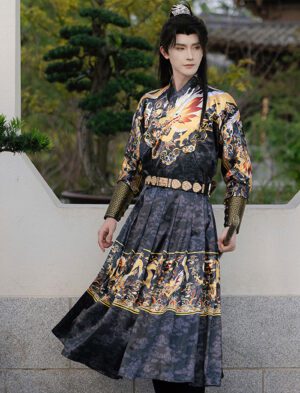 【 琼楼玉羽 】Ming Dynasty Hanfu Feiyufu Jinyiwei Ancient Costume