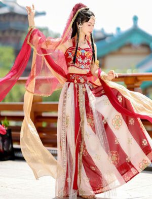 【 异域风情 】Dunhuang Western Region Style Hanfu