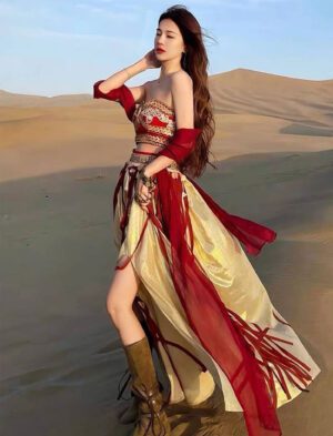 【 大漠公主 】Exotic Dancing Princess Hanfu