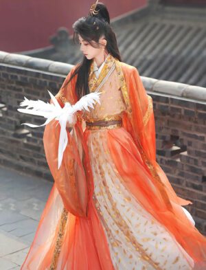 【 流光 】Wei And Jin Style Woven Gold Hanfu