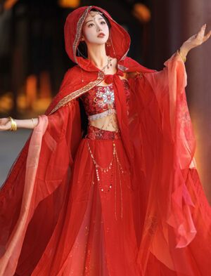 【 西域舞姬 】Exotic Dunhuang Flying Ancient Costume Set